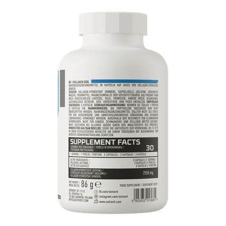 Kollageen 2550 mg - 90 kapslit