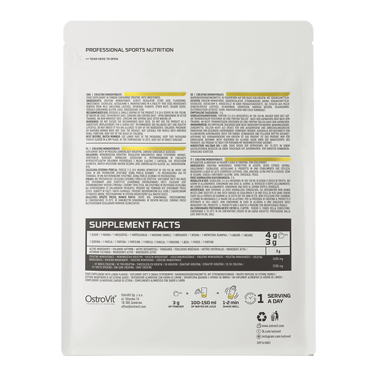 Sidruni Kreatiin Monohüdraat