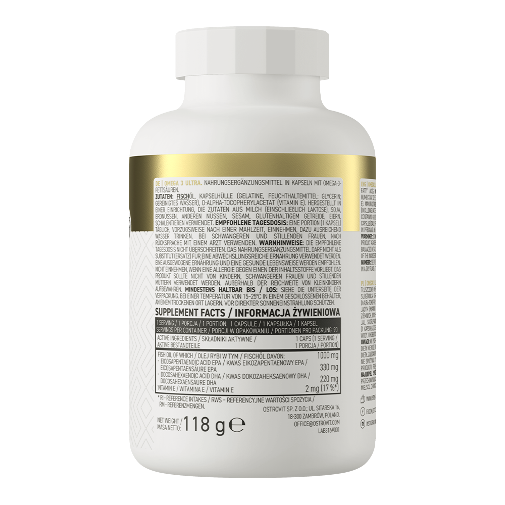 Omega 3 Ultra - 90 kapslit