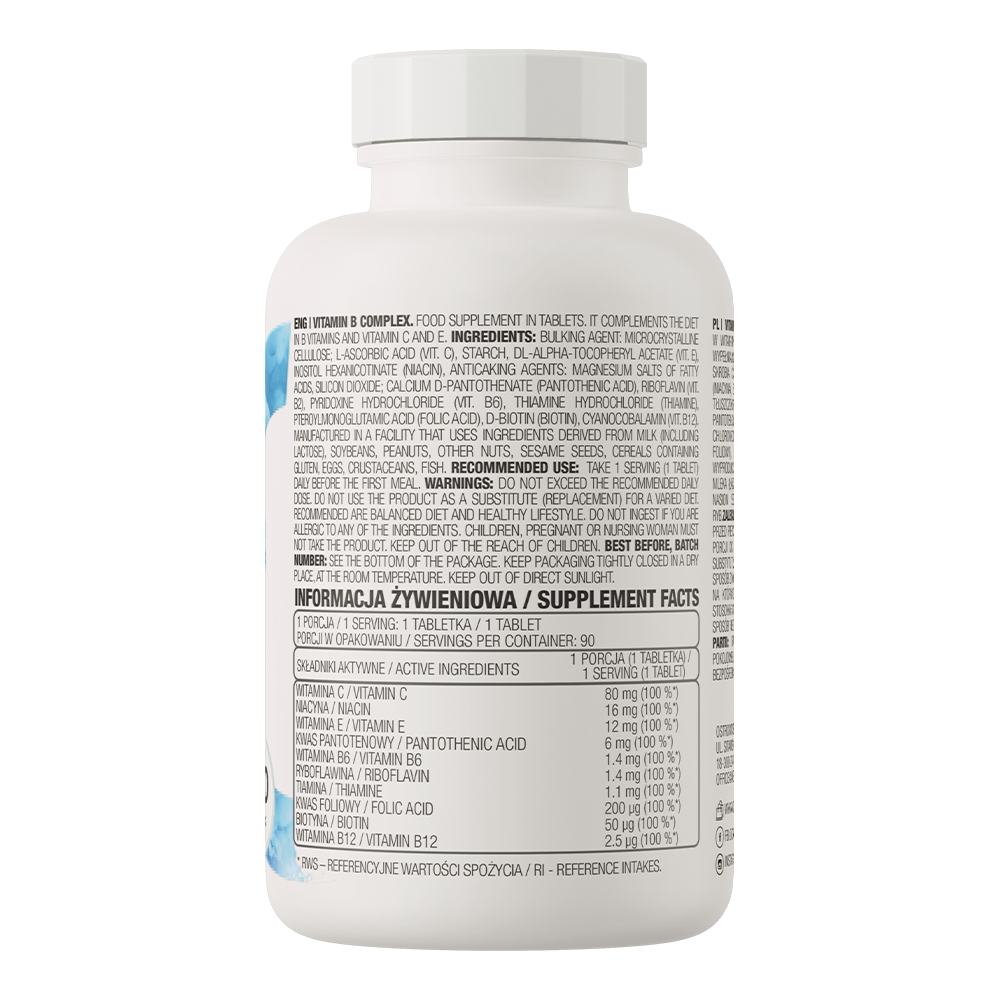 B-Vitamiini Kompleks - 90 tabletti