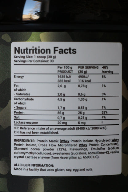 A1 Cookies&Cream vadakuisolaat 1kg