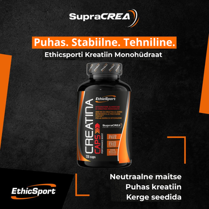 EthicSport Kreatiin Monohüdraat 120 kapslit